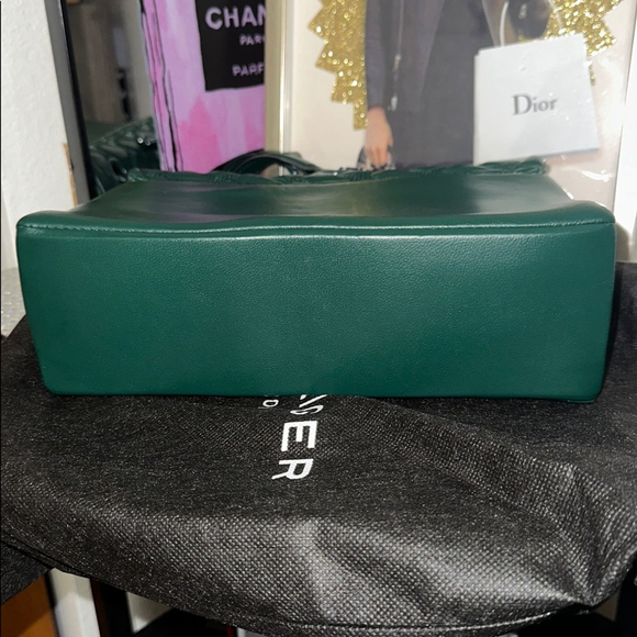 Kurt Geiger Dark Green Kensington Drench EUC - Picture 5 of 11